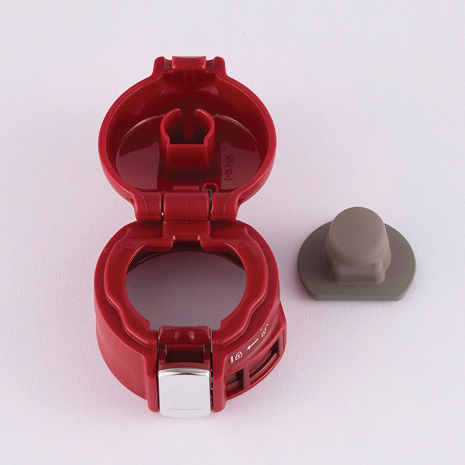 Stopper Cover Set (Red) for SM-SD (-RC) Clear Red **EXCLUDES STOPPER SET E8